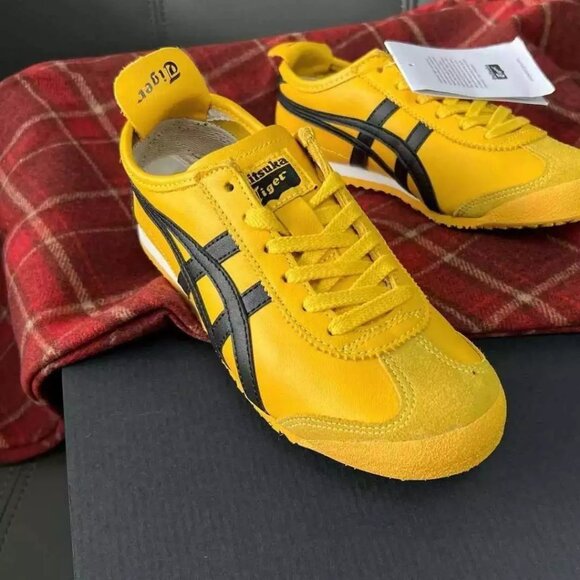 Onitsuka/Tiger Mexico 66, Yellow Black Unisex - Picture 5 of 6